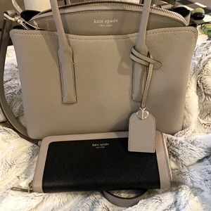 Kate spade purse and matching wallet
